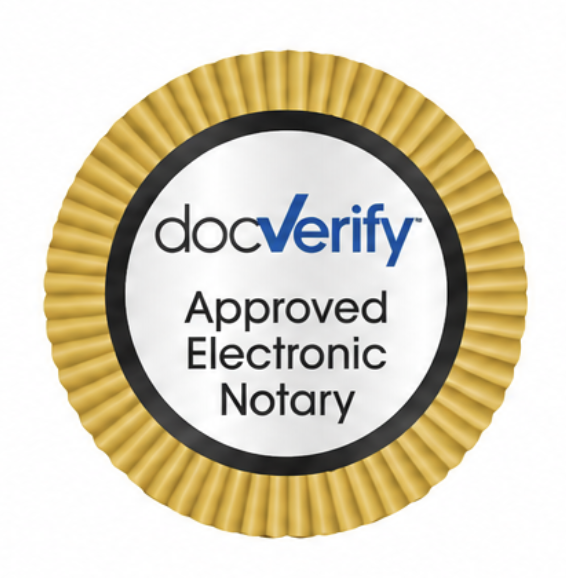 docVerify Approved Electronic Notary
