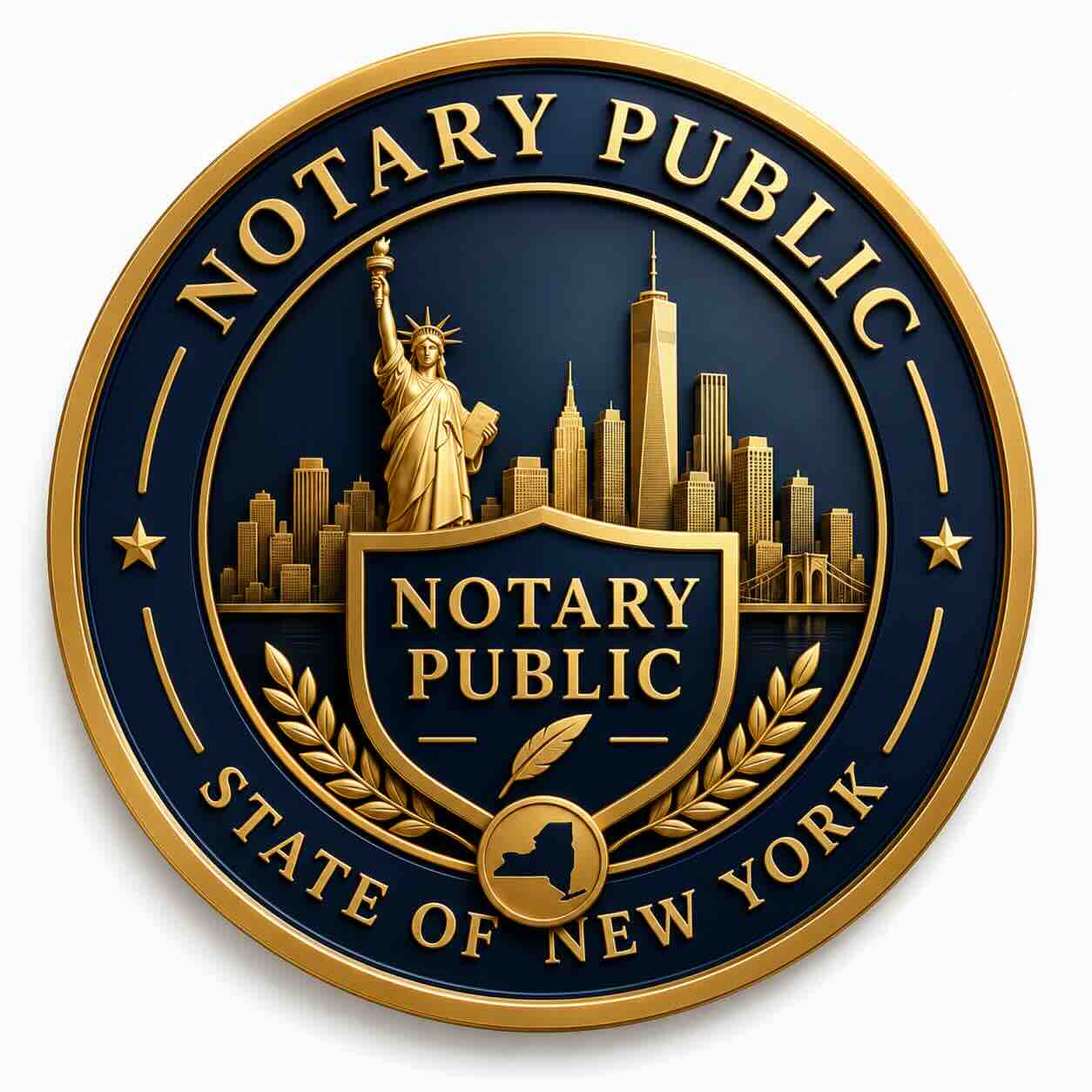 Certificación Notaria Pública — State of New York